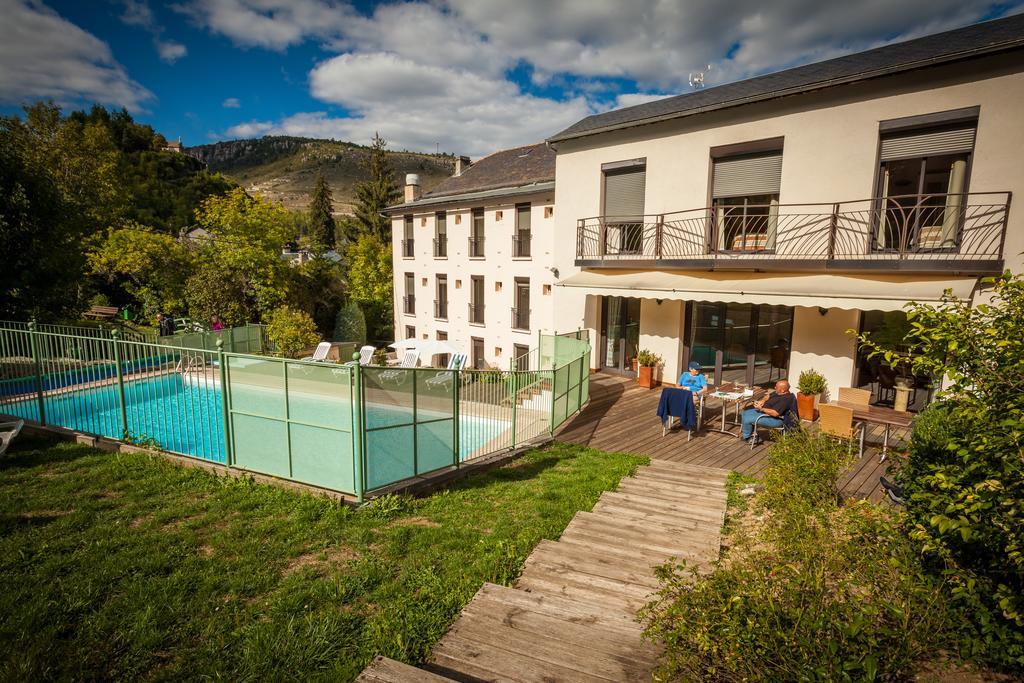 Logis Hotel Restaurant Le Mont Aigoual Meyrueis Kültér fotó